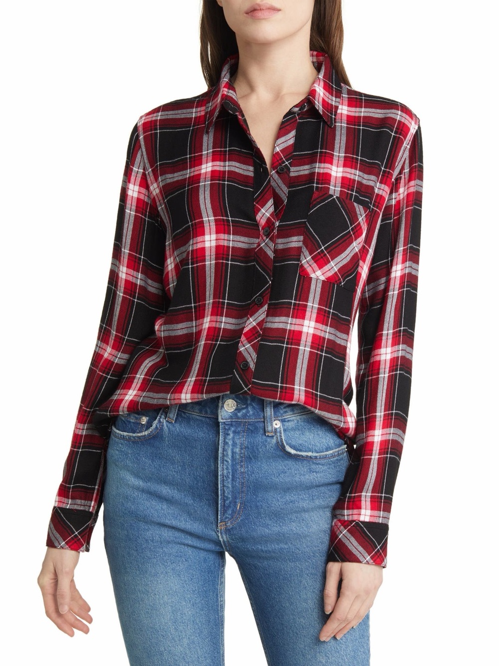 Rails Hunter Plaid Button-Up Shirt